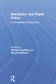 Book cover of: Devolution and Public Policy. By: Michael Keating