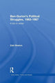 Book cover of: Ben-Gurion's Political Struggles, 1963-1967. By: Zaky Shalom