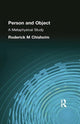 Book cover of: Person and Object. By: Chisholm, Roderick, M, Roderick