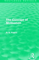 Book cover of: Concept of Motivation. By: R. S. Peters