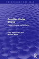 Book cover of: Families Under Stress. By: Tony Manocchio