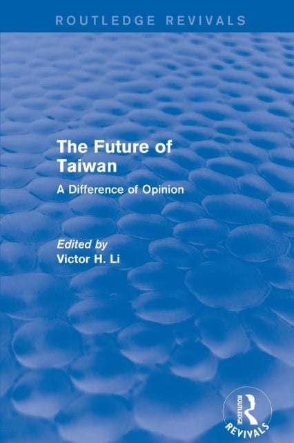 Book cover of: Revival: The Future of Taiwan (1980). By: Victor C Li