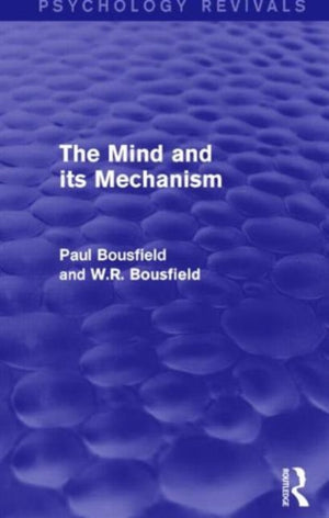 Mind and its Mechanism