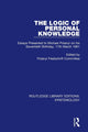 Book cover of: Logic of Personal Knowledge. By: Polanyi Festschrift Polanyi Festschrift Committee