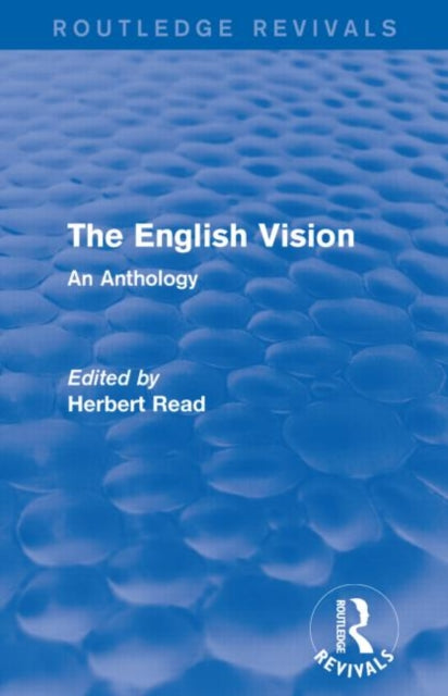 Book cover of: English Vision (Routledge Revivals). By: Herbert Read - undifferentiated