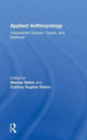 Book cover of: Applied Anthropology. By: Sheena Nahm