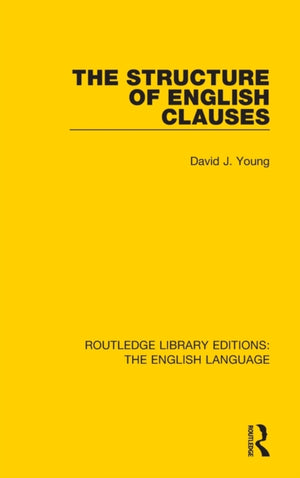 Structure of English Clauses