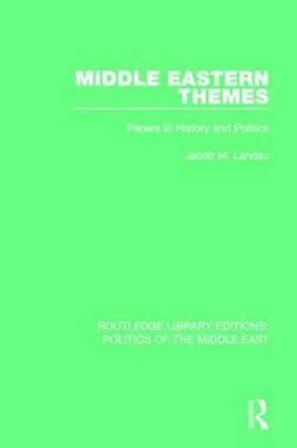 Book cover of: Middle Eastern Themes. By: Jacob M. Landau