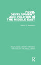 Book cover of: Food, Development, and Politics in the Middle East. By: Marvin G. Weinbaum