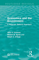 Book cover of: Economics and the Environment. By: Allen V. Kneese