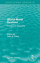 Book cover of: World Metal Demand. By: John E. Tilton