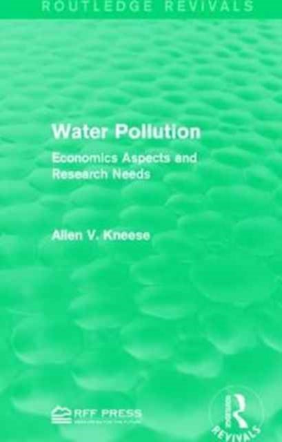 Book cover of: Water Pollution. By: Allen V. Kneese