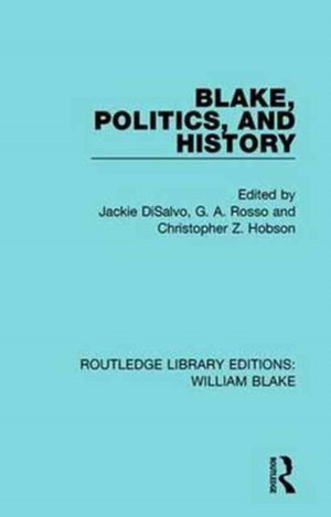 Blake, Politics, and History