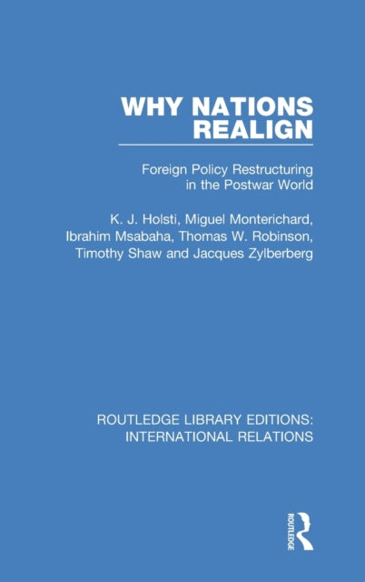 Book cover of: Why Nations Realign. By: Kal Holsti