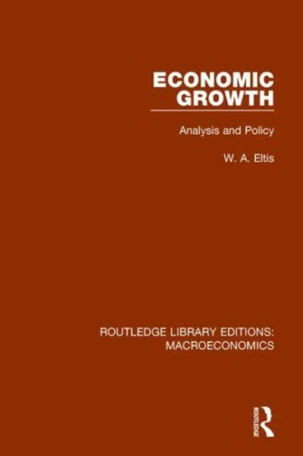 Book cover of: Economic Growth. By: Walter Eltis