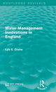 Book cover of: Water Management Innovations in England. By: Lyle E. Craine