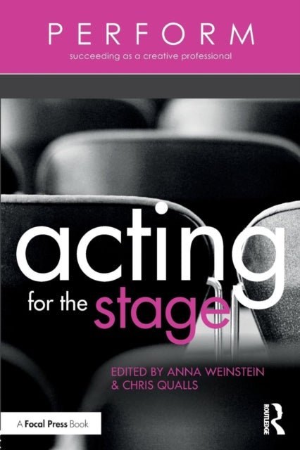 Book cover of: Acting for the Stage. By: Chris Qualls