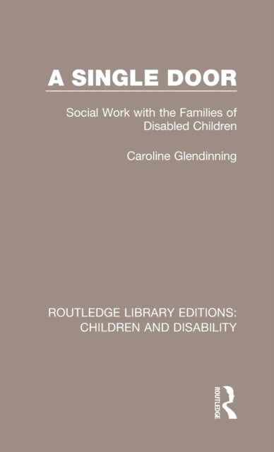 Book cover of: Single Door. By: Caroline Glendinning