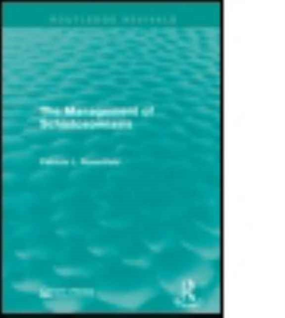 Book cover of: Management of Schistosomiasis. By: Patricia L. Rosenfield