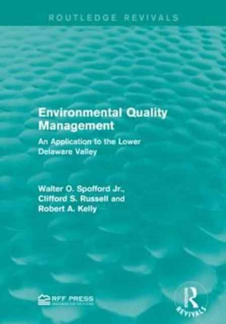 Book cover of: Environmental Quality Management. By: Walter O. Spofford Jr