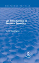 Book cover of: Introduction to Modern Genetics