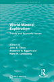 Book cover of: World Mineral Exploration. By: John E. Tilton