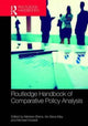 Book cover of: Routledge Handbook of Comparative Policy Analysis. By: Marleen Brans