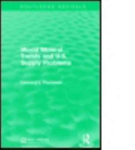 Book cover of: World Mineral Trends and U.S. Supply Problems. By: Leonard L. Fischman
