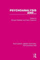 Book cover of: Psychoanalysis and .... By: Richard Feldstein
