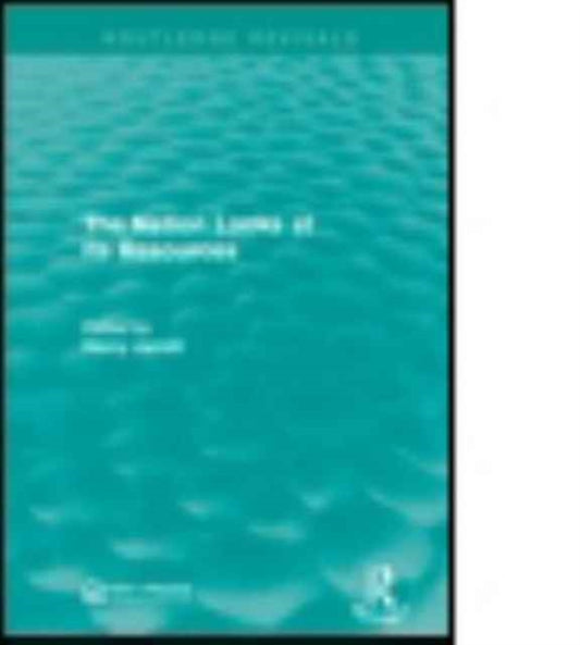 Book cover of: Nation Looks at its Resources. By: Henry Jarrett