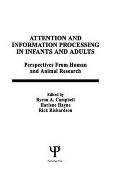 Book cover of: Attention and information Processing in infants and Adults. By: B. A. Campbell