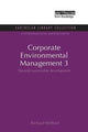 Book cover of: Corporate Environmental Management 3. By: Richard Welford