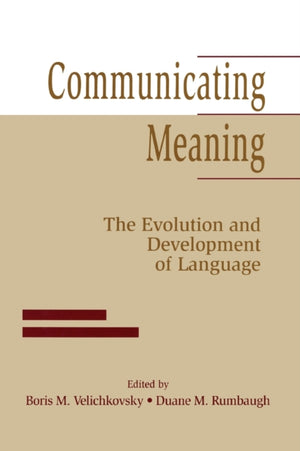 Communicating Meaning