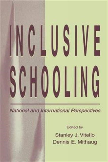 Book cover of: Inclusive Schooling. By: Stanley J. Vitello