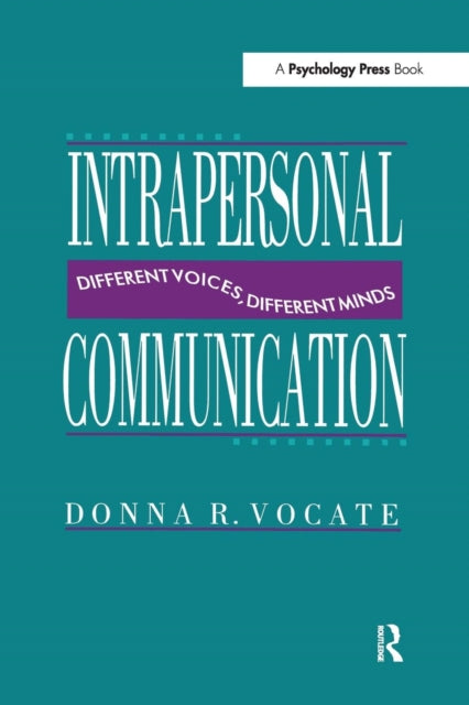 Book cover of: Intrapersonal Communication