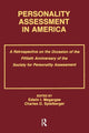 Book cover of: Personality Assessment in America. By: Edwin I. Megargee
