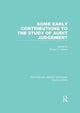 Book cover of: Some Early Contributions to the Study of Audit Judgment (RLE Accounting). By: Robert H. Ashton