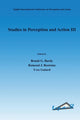 Book cover of: Studies in Perception and Action III. By: BenoOEt G. Bardy