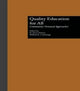 Book cover of: Quality Education for All. By: H. Dean Nielsen