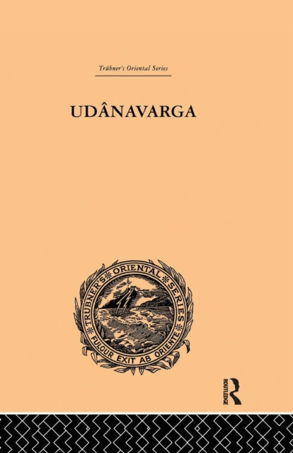 Book cover of: Udanavarga. By: W. Woodville Rockhill