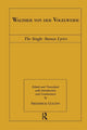 Book cover of: Walther von der Vogelweide. By: Frederick Goldin