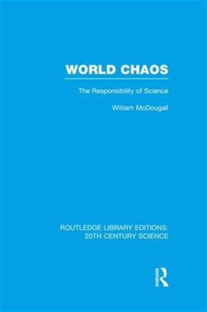 Book cover of: World Chaos. By: McDougall, William