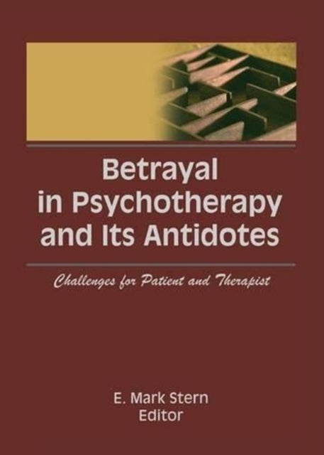 Book cover of: Betrayal in Psychotherapy and Its Antidotes. By: E. Mark Stern