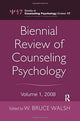 Book cover of: Biennial Review of Counseling Psychology. By: W. Bruce Walsh