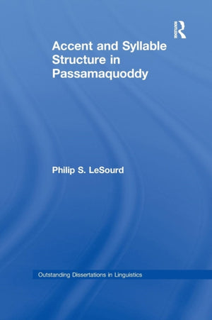 Accent & Syllable Structure in Passamaquoddy