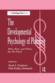 Book cover of: Developmental Psychology of Planning. By: Sarah L. Friedman