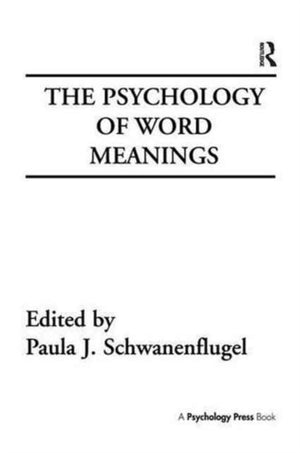 Psychology of Word Meanings
