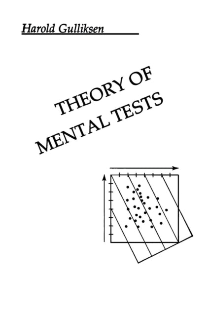 Book cover of: Theory of Mental Tests. By: Harold Gulliksen