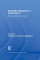 Book cover of: Scientific Research In World War II. By: Ad Maas