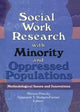 Book cover of: Social Work Research with Minority and Oppressed Populations. By: Miriam Potocky
